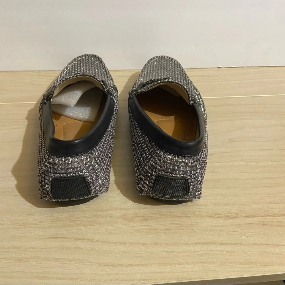 Royal Shoes Moccasin Driving Shoe Sparkling Slip On Glittery Formal Sz 11 Moc-64
